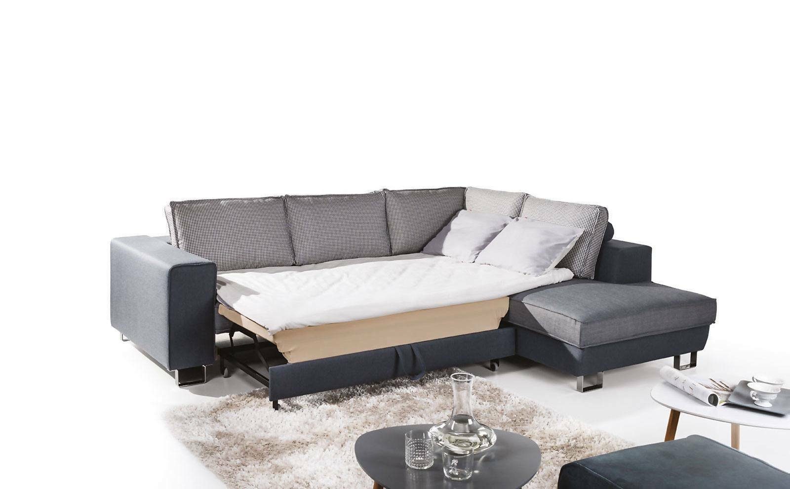 Europe Kasten Ecksofa in Sofas, Polster Modernes Schlafsofa Made Sofa JVmoebel Bettfunktion Couch