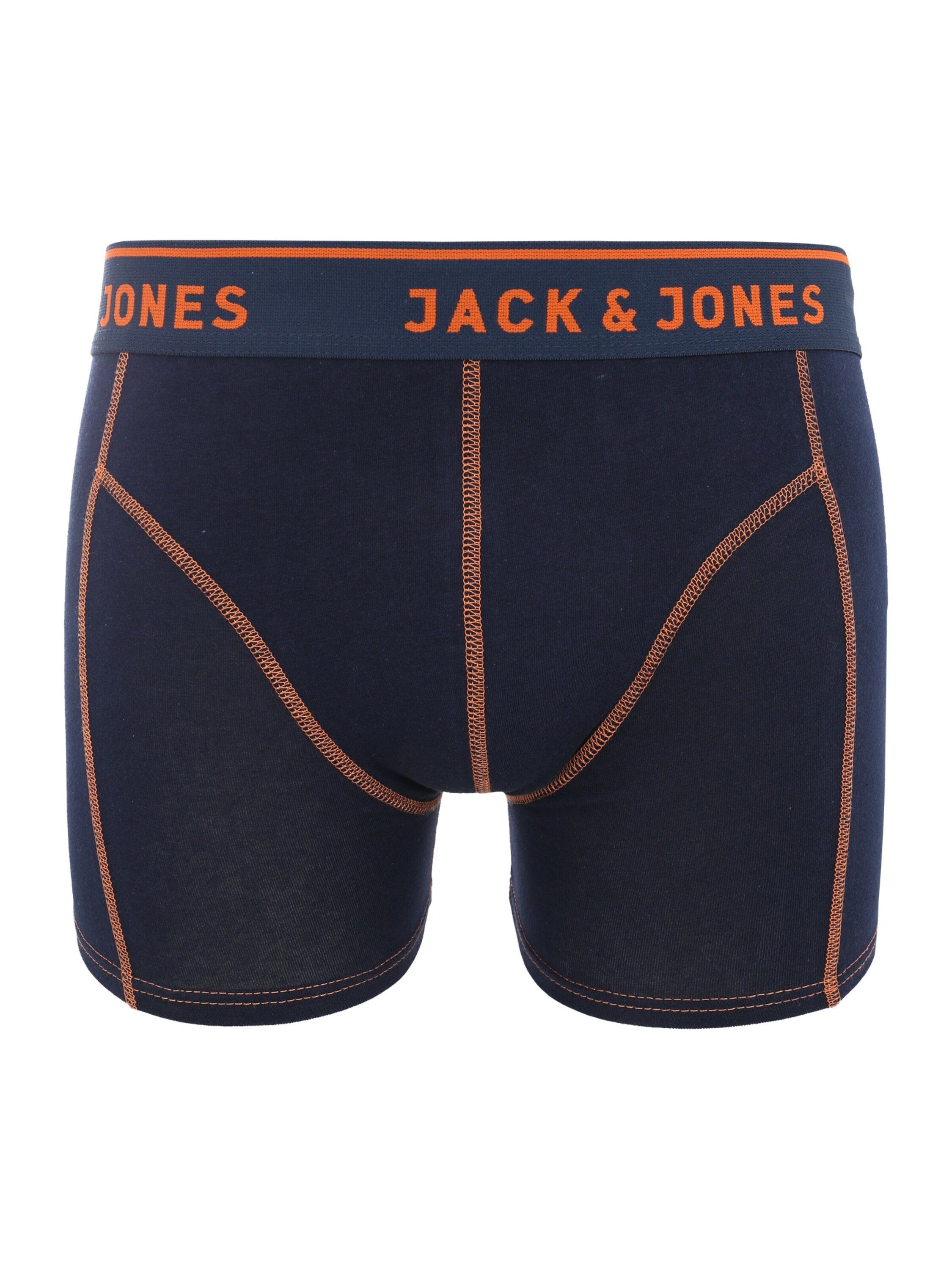 Jack & (12025953) Boxershorts (1-St) Jones JACSIMPLE Ochre Burnt