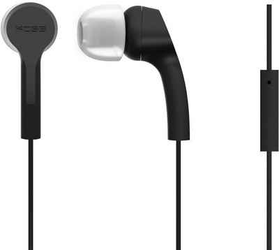 Koss »KOSS KEB9iK In Ear Kopfhörer kabelgebunden Schwarz Headset, Touch-Steuerung« Kopfhörer