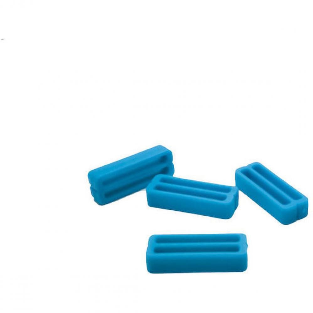 Fixplus Fahrradreflektor FixPlus Strapkeeper für 35/46/66/86 cm Straps 35 Türkisblau - sicheres