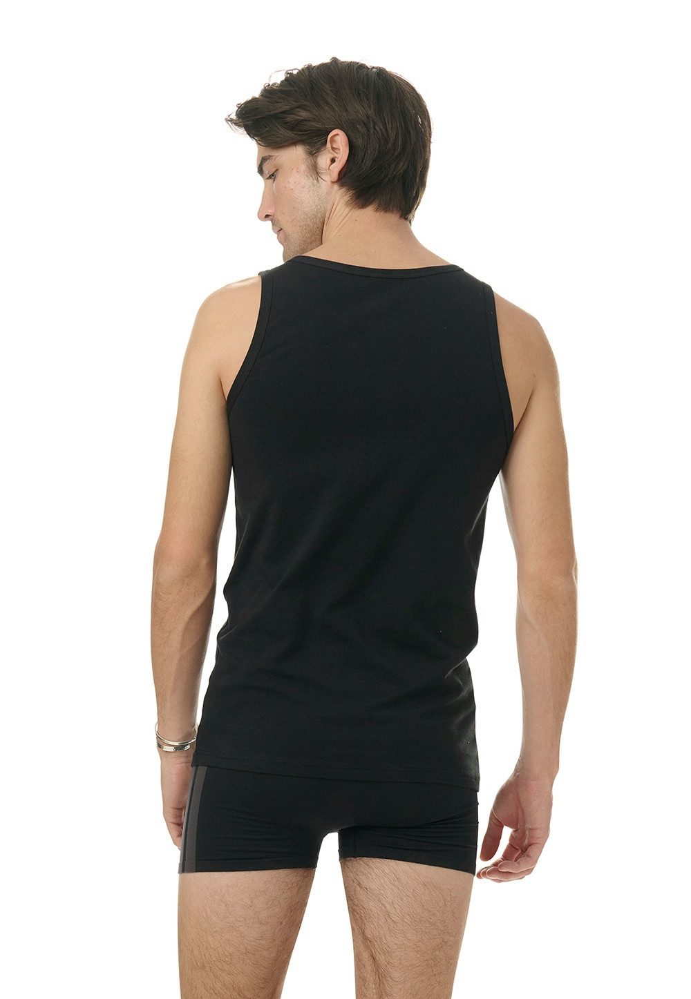 adidas Sportswear Tanktop Active Flex Cotton (2er Pack) Baumwoll-Mix, elastisch, Rundhalsausschnitt – Bild 4 von 5