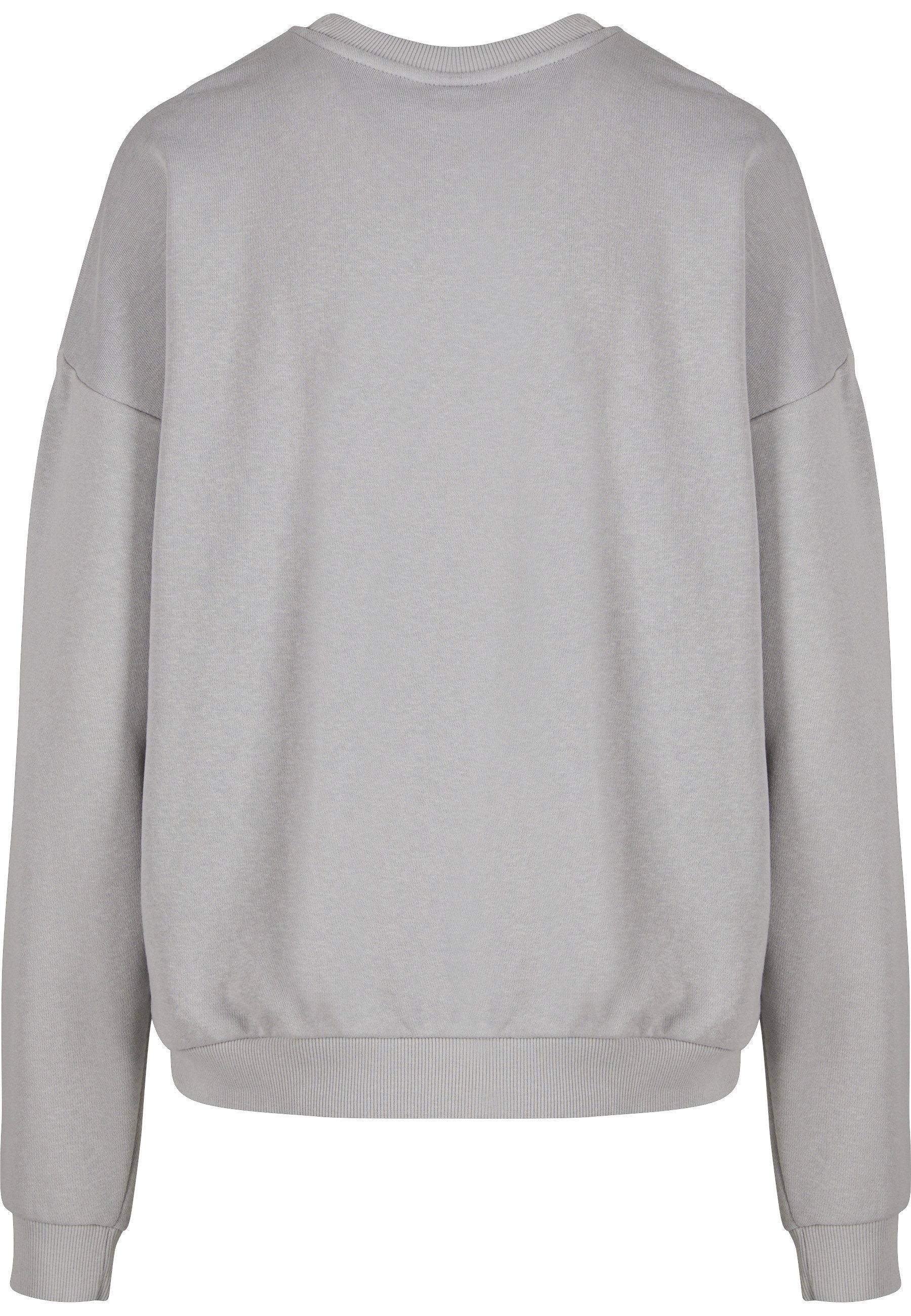 URBAN CLASSICS Sweater Urban Classics Damen Ladies Oversized Light Terry Cr günstig online kaufen