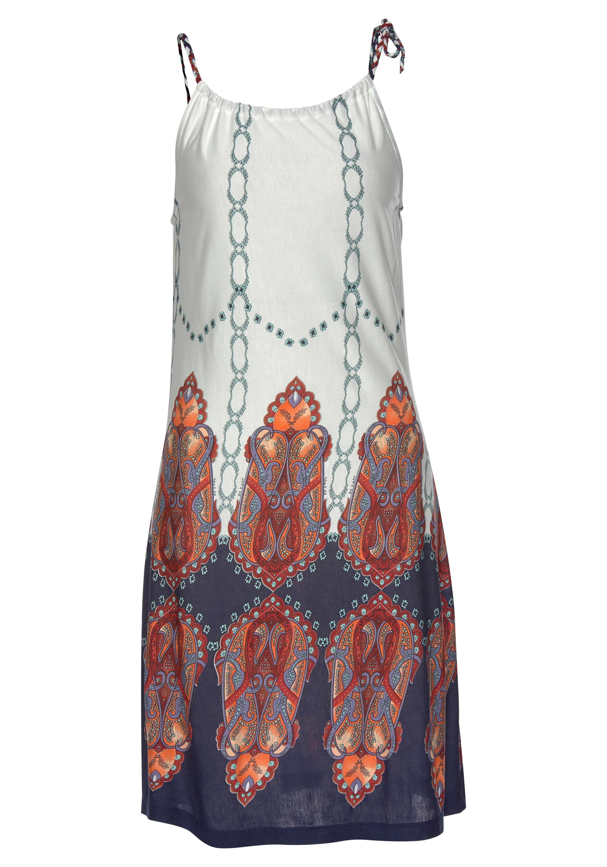 Beachtime Strandkleid mit geflochtenen Trägern im günstig online kaufen