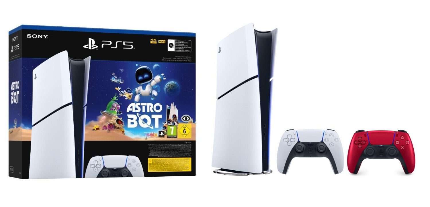 Playstation Playstation 5 Digital (Slim) Edition inkl. Astro Bot 1TB, Astro Bot Bundle