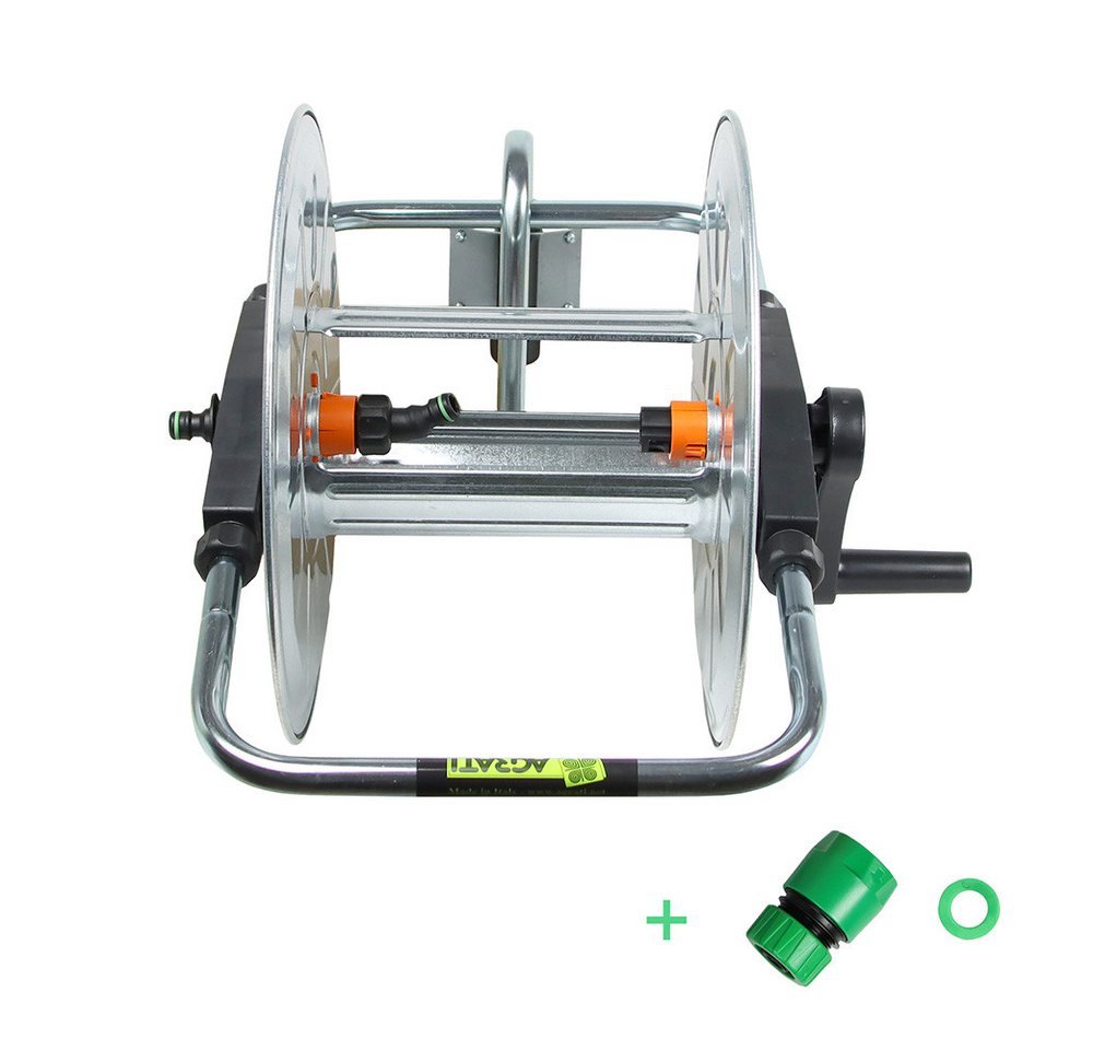 Thumbnail - Bradas Wandschlauchhalter Mobiler Schlauchhalter 1/2" 50m ZINCANTO