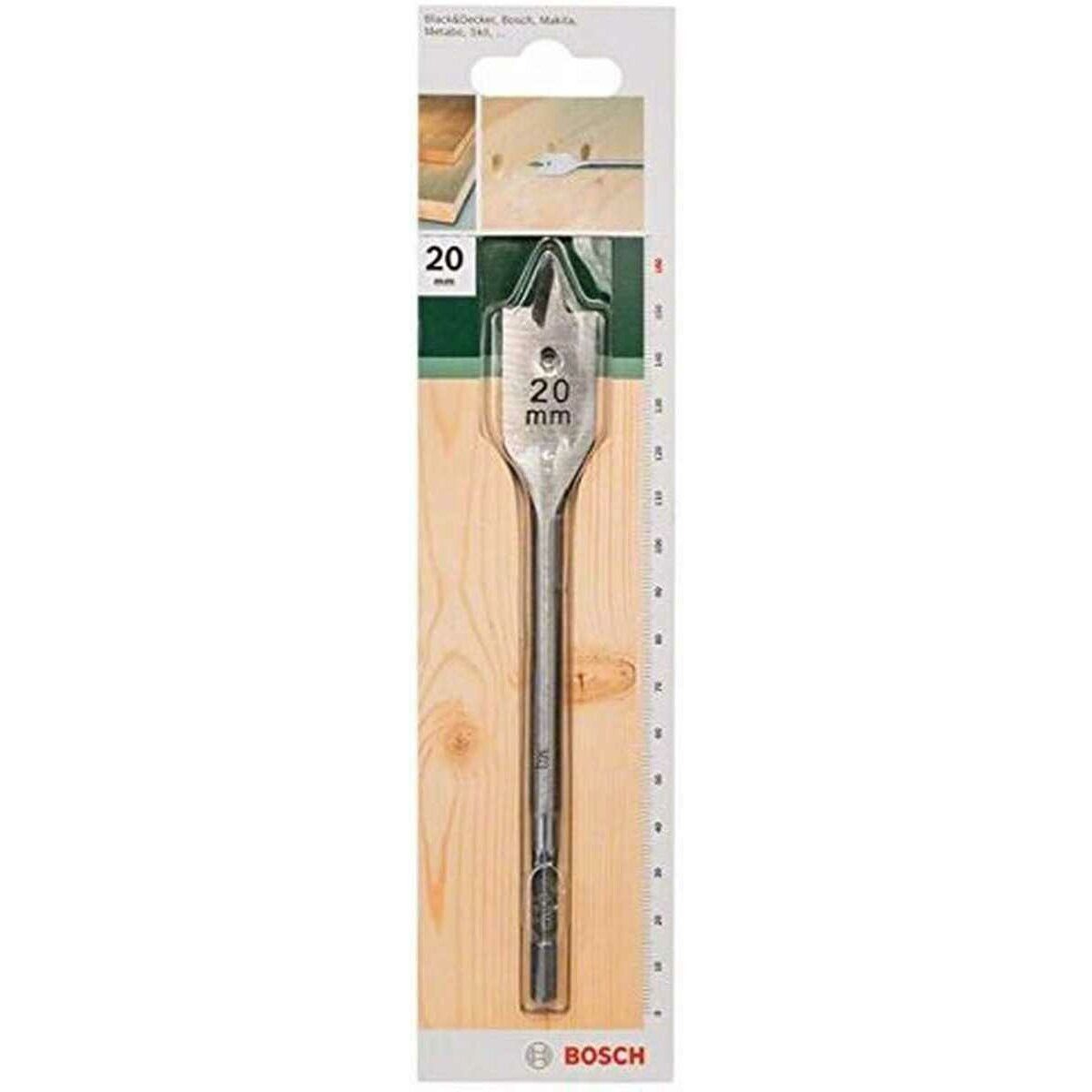 BOSCH Фрезерное сверло Bosch Flachfräsbohrer mit 1/4 Zoll-Sechskantschaft (20 mm)