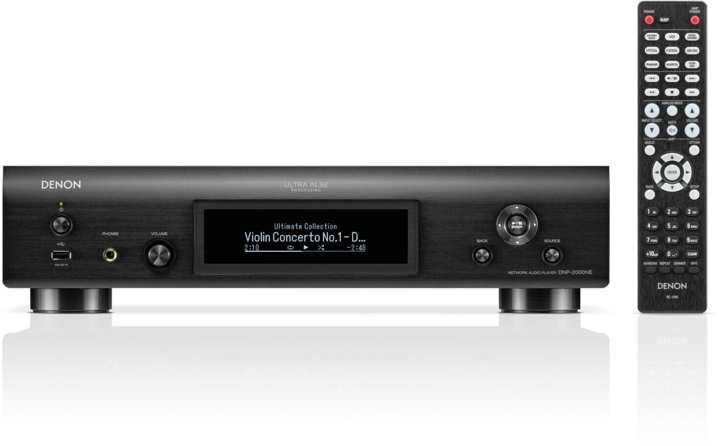 Denon DNP-2000NE Stereo-Receiver (4 integrierte High-End 32 Bit D/A-Wandler)