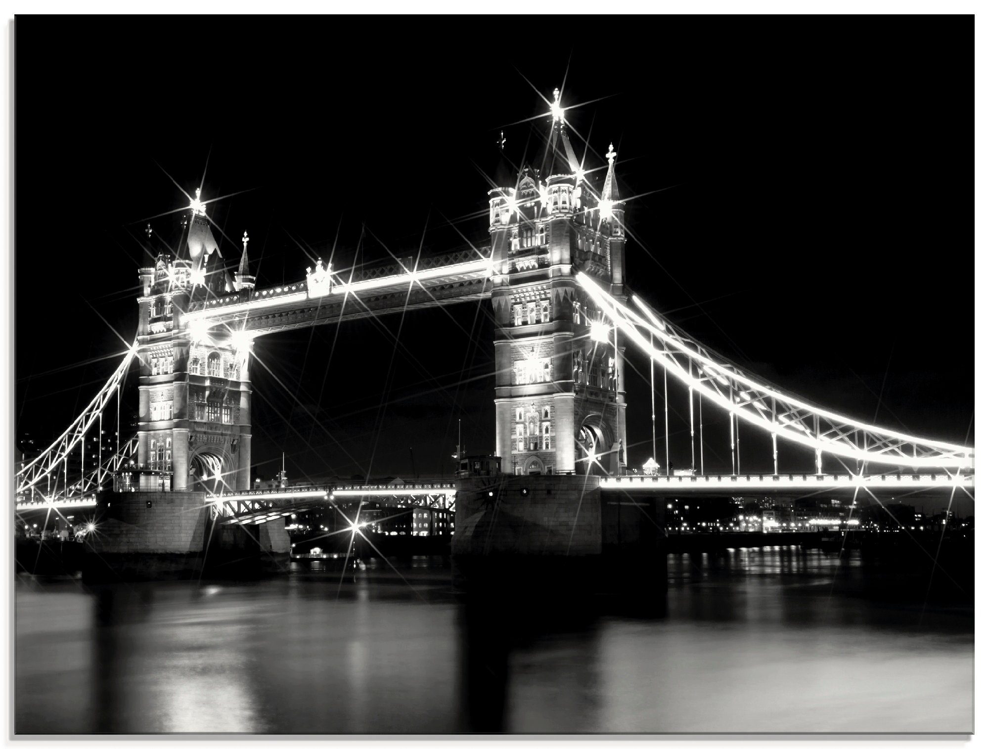 Artland Glasbild Tower Bridge London, Brücken (1 St), in verschiedenen Größen