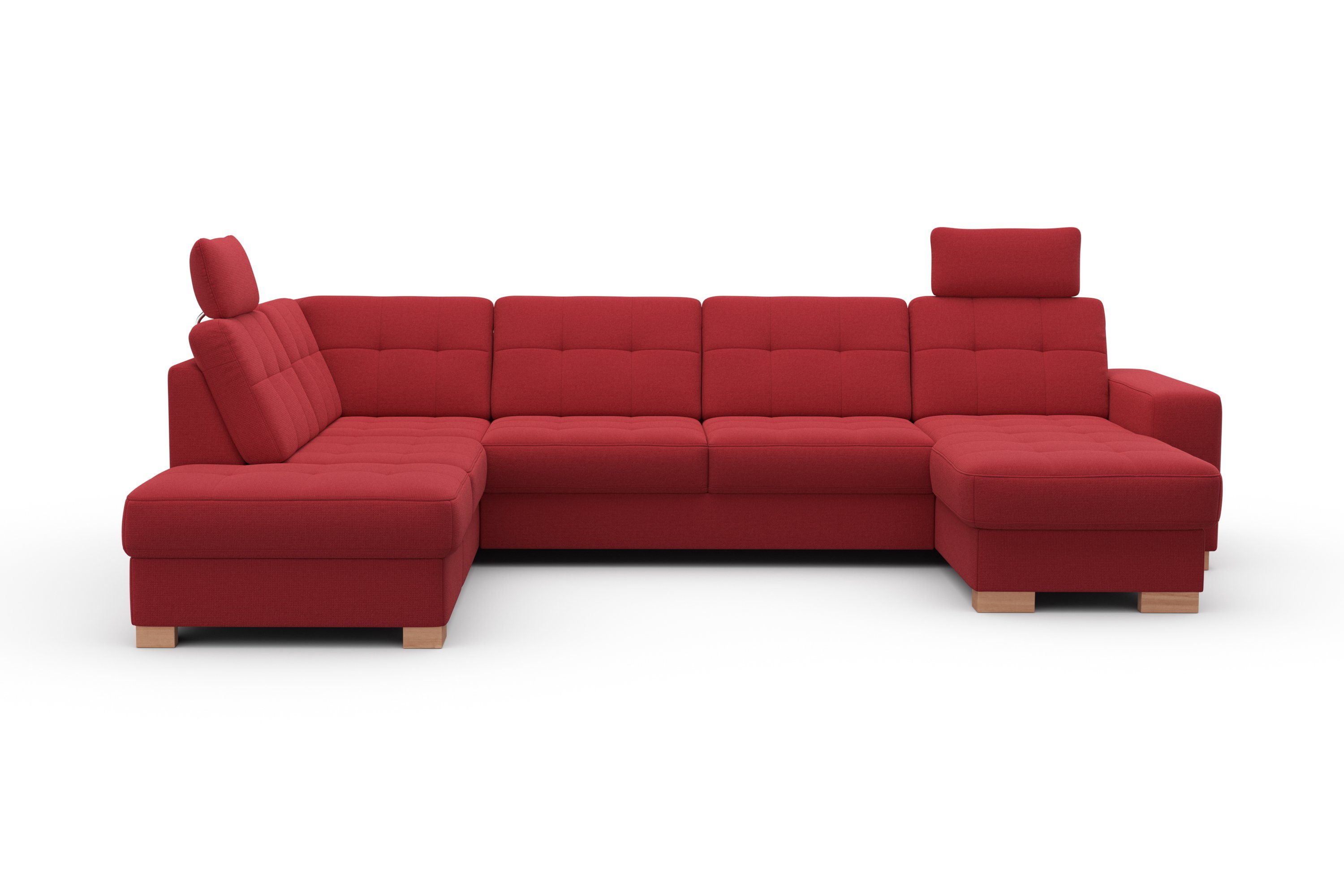 sit&more Wohnlandschaft Quincy U-Form, wahlweise mit Bettfunktion und Bettkasten. Reduzierter Preis € 2.057,28. Unverbindliche Preisempfehlung € 3.569,00