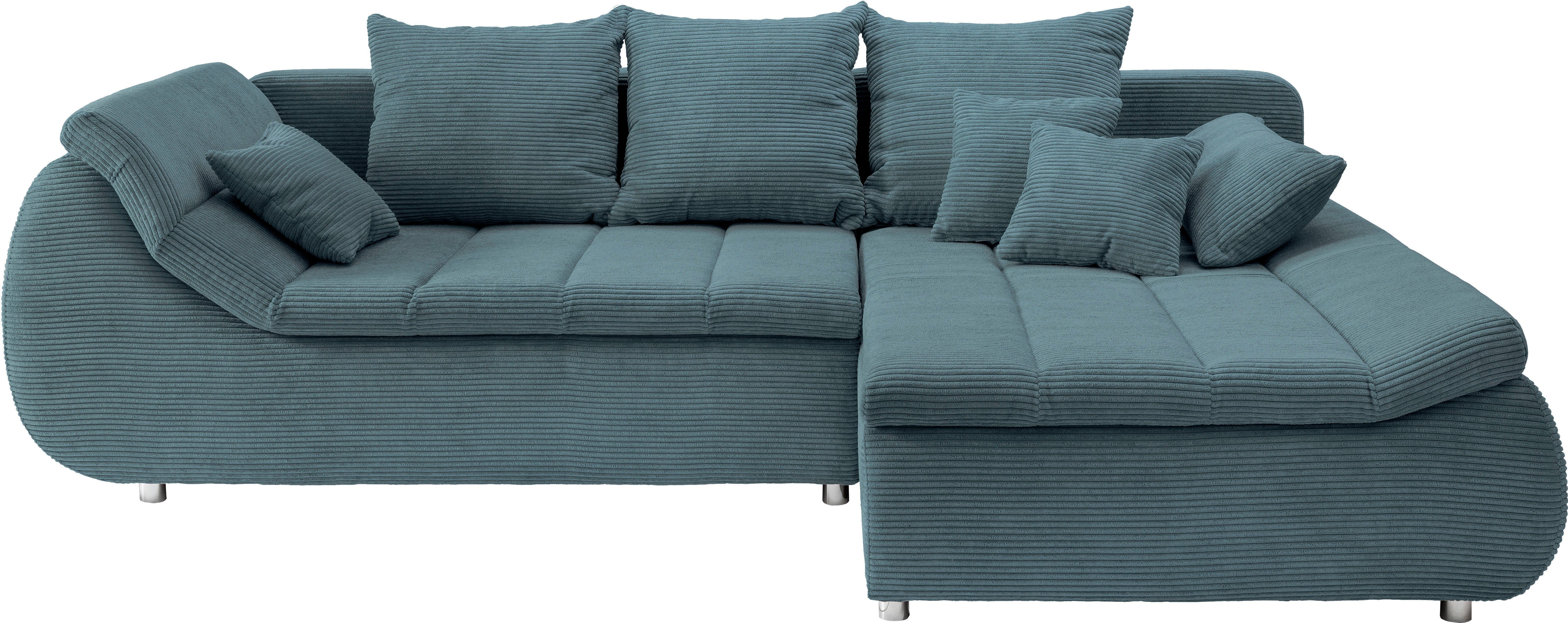 INOSIGN Ecksofa Imola elegant und bequem, günstig online kaufen