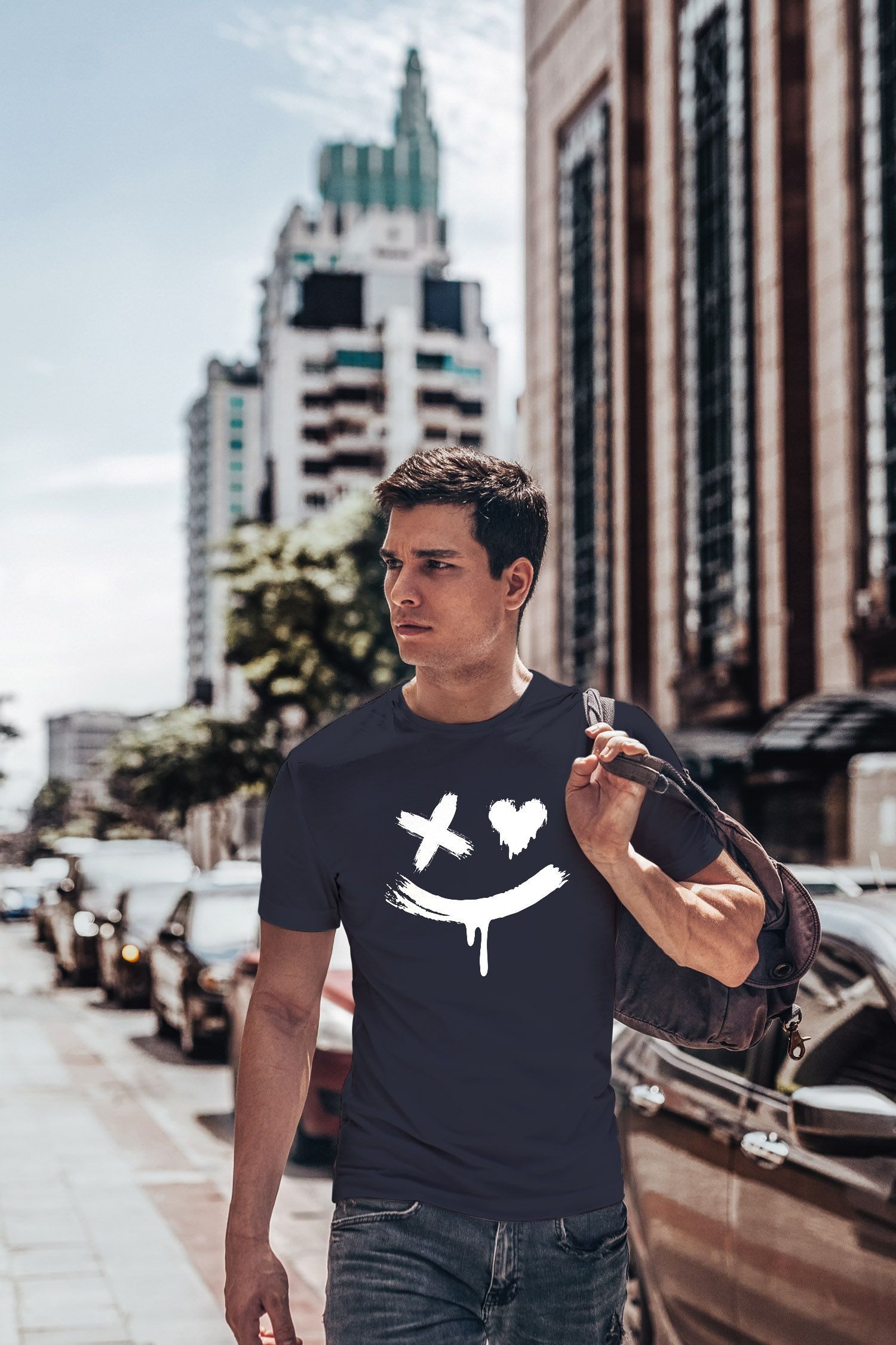 Neverless Print-Shirt Herren T-Shirt mit Print günstig online kaufen
