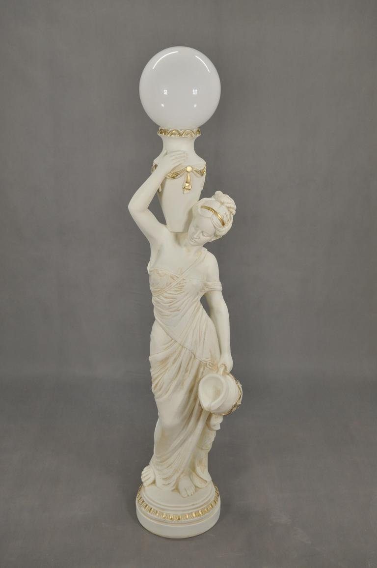 JVmoebel Dekoobjekt Stehleuchte Skulptur Figur Lampen Leuchte Ägypten Statue Sofort, Made in Europa