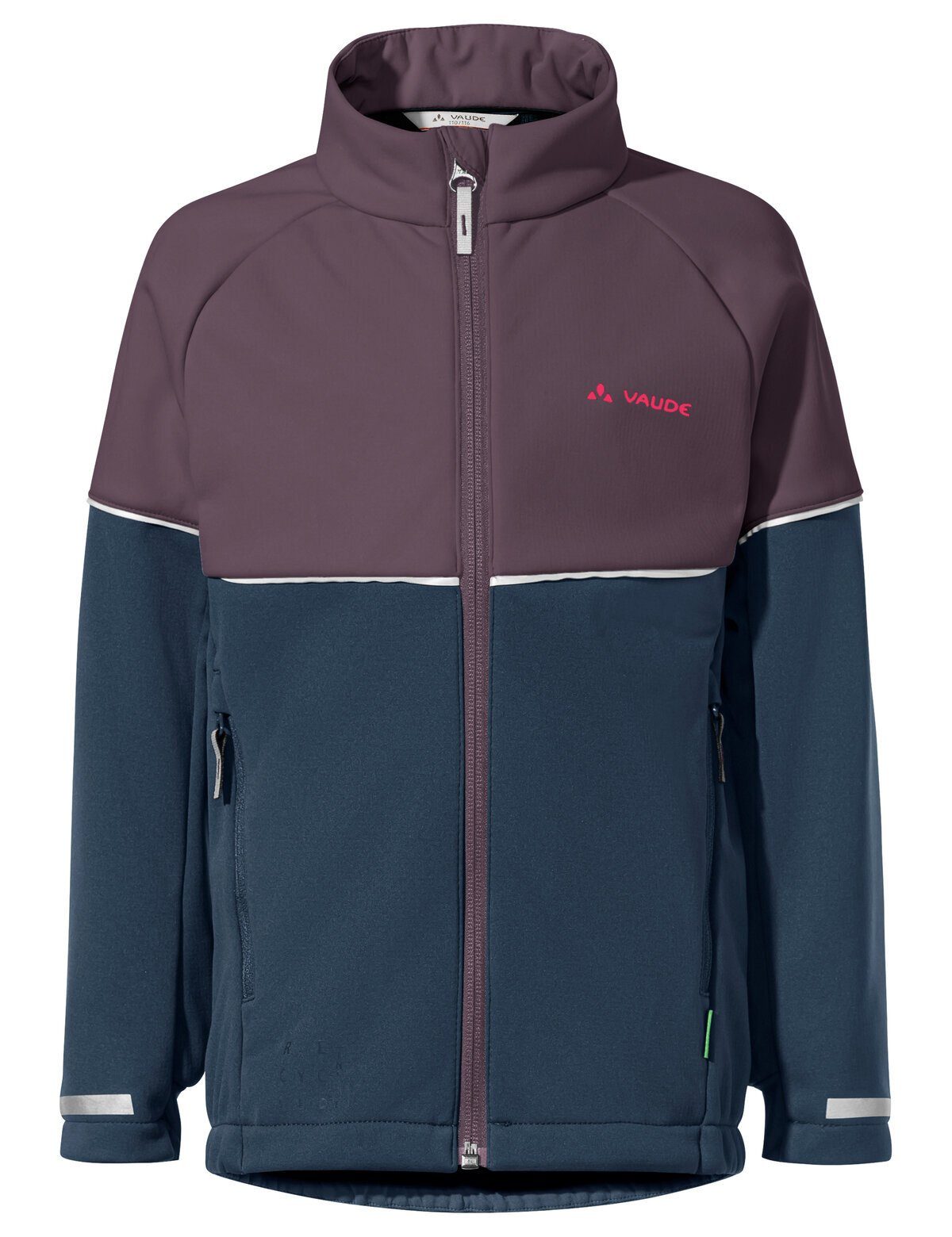 VAUDE Outdoorjacke Kids Qimsa Softshell Jacket (1-St) atmungsaktive und kuschelige Softshell Jacke