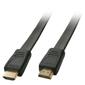 Lindy LINDY HDMI High Speed Flachbandkabel 1m HDMI 2.0 / HDTV und HDCP ko... HDMI-Kabel