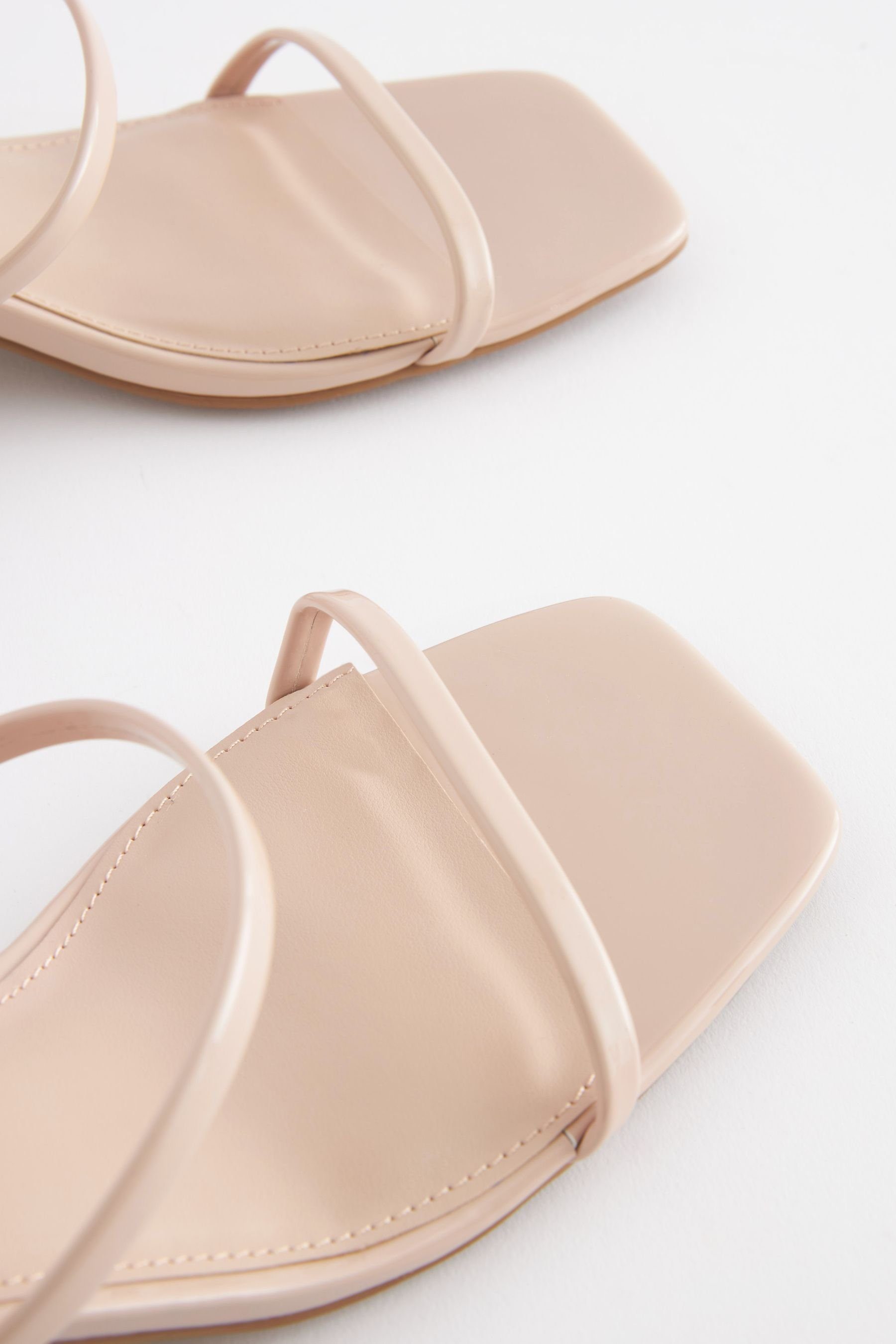 Nougat Slingsandalette Forever Slingbacks (1-tlg) mit Next Metallbesatz Pink Comfort®