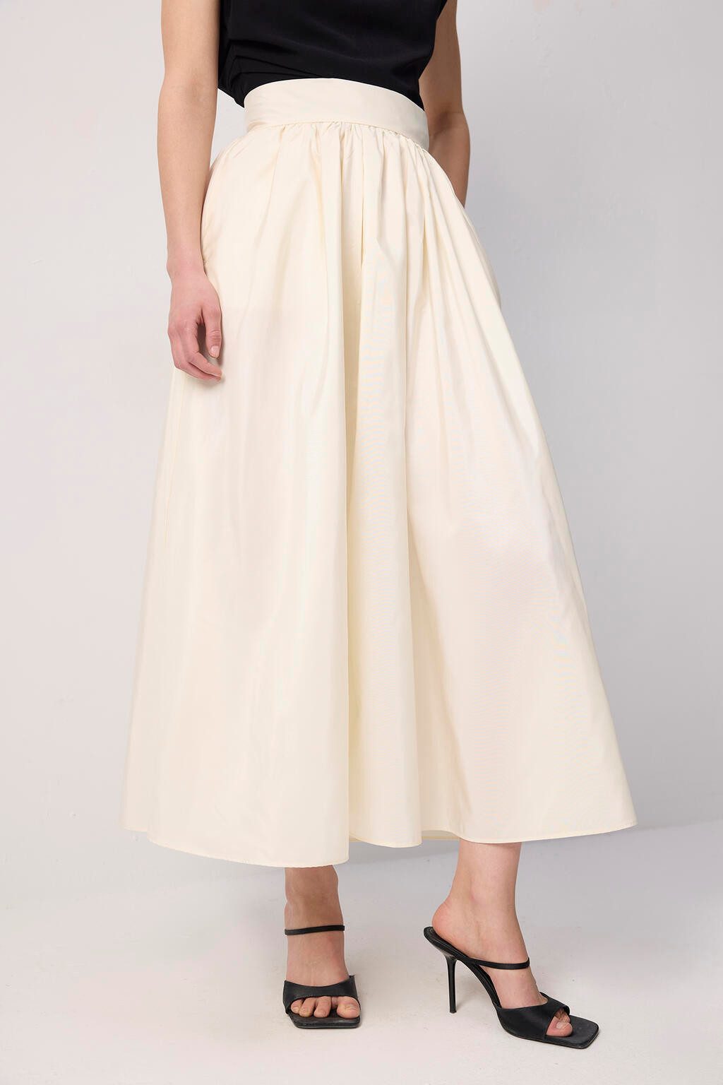 touche prive Zipfelrock Taftrock mit plissierter günstig online kaufen