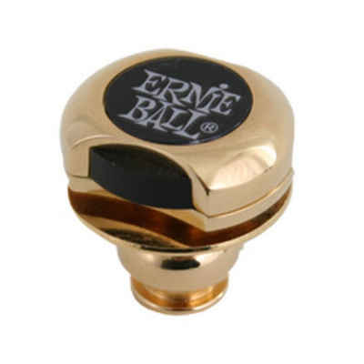 Ernie Ball Plektrum, EB4602 Straplock Gold 1 Paar
