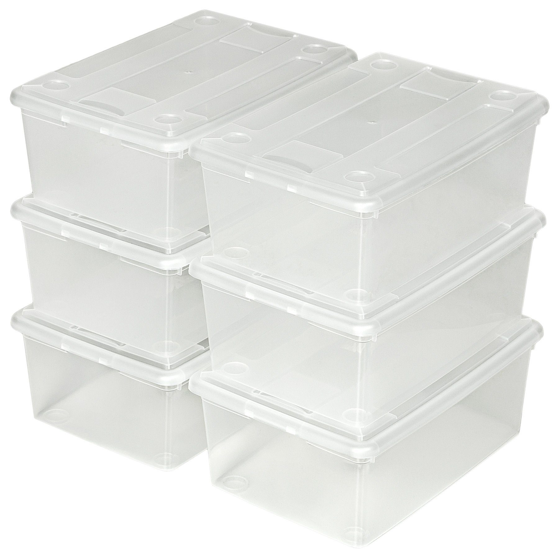 tectake Stapelbox Ящики для хранения 6er Set