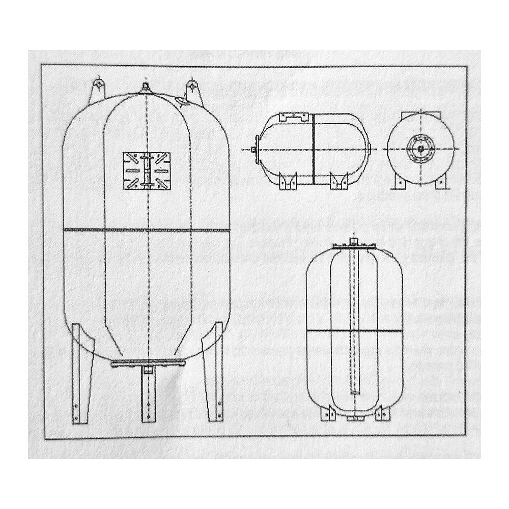 Varem Heizkörper Multifunktions Ausdehnungsgefäß 8L 3/4" Extravarem