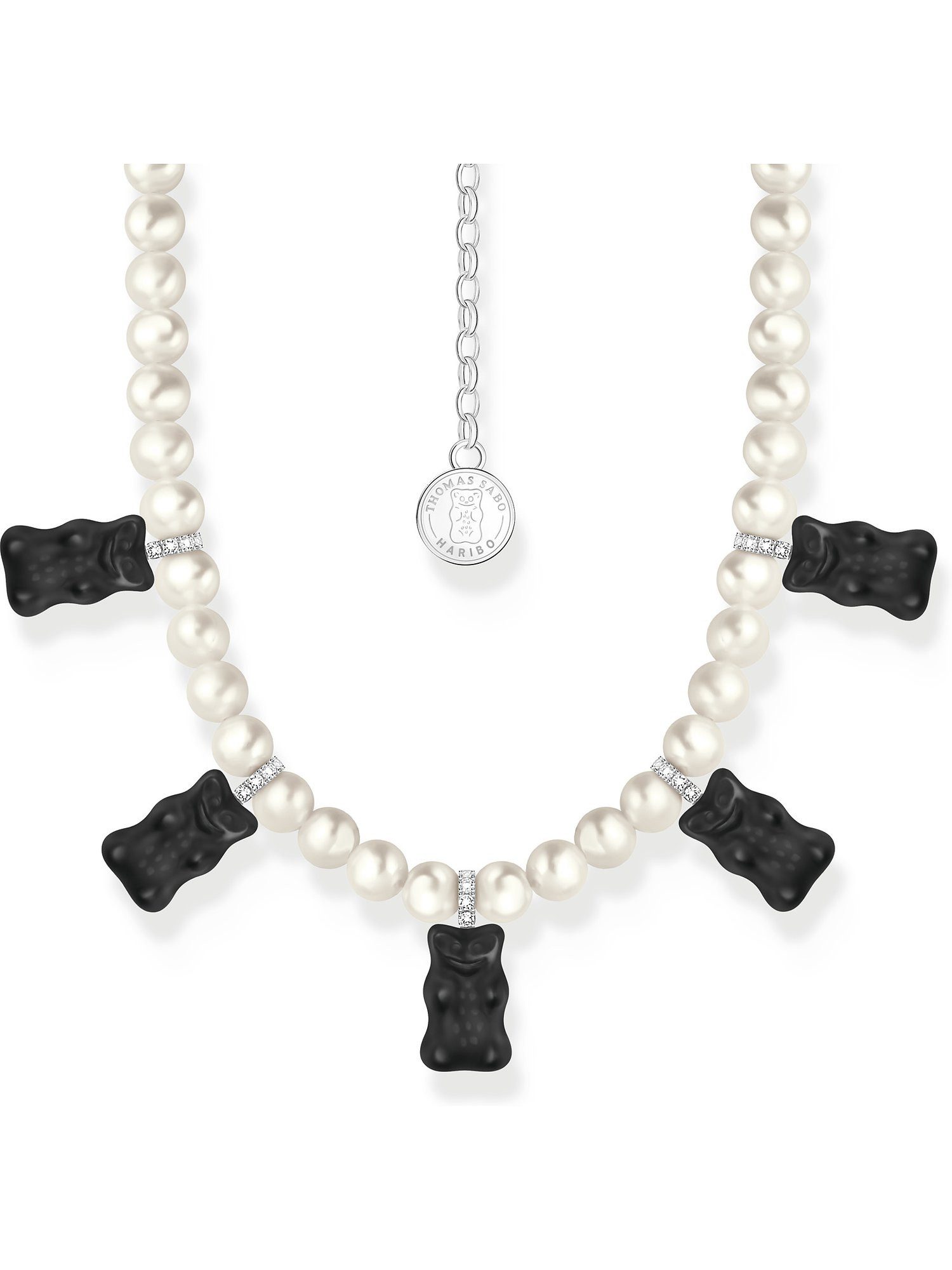 THOMAS SABO Silberkette schwarz... THOMAS SABO Silberkette schwarz...