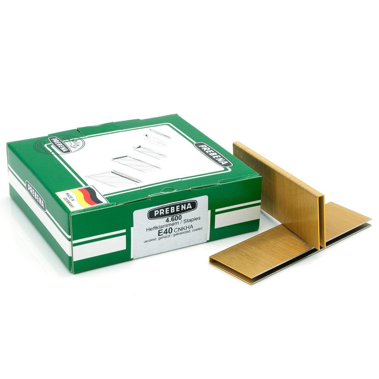 Prebena Heftklammer E40CNKHA verzinkt geharzt