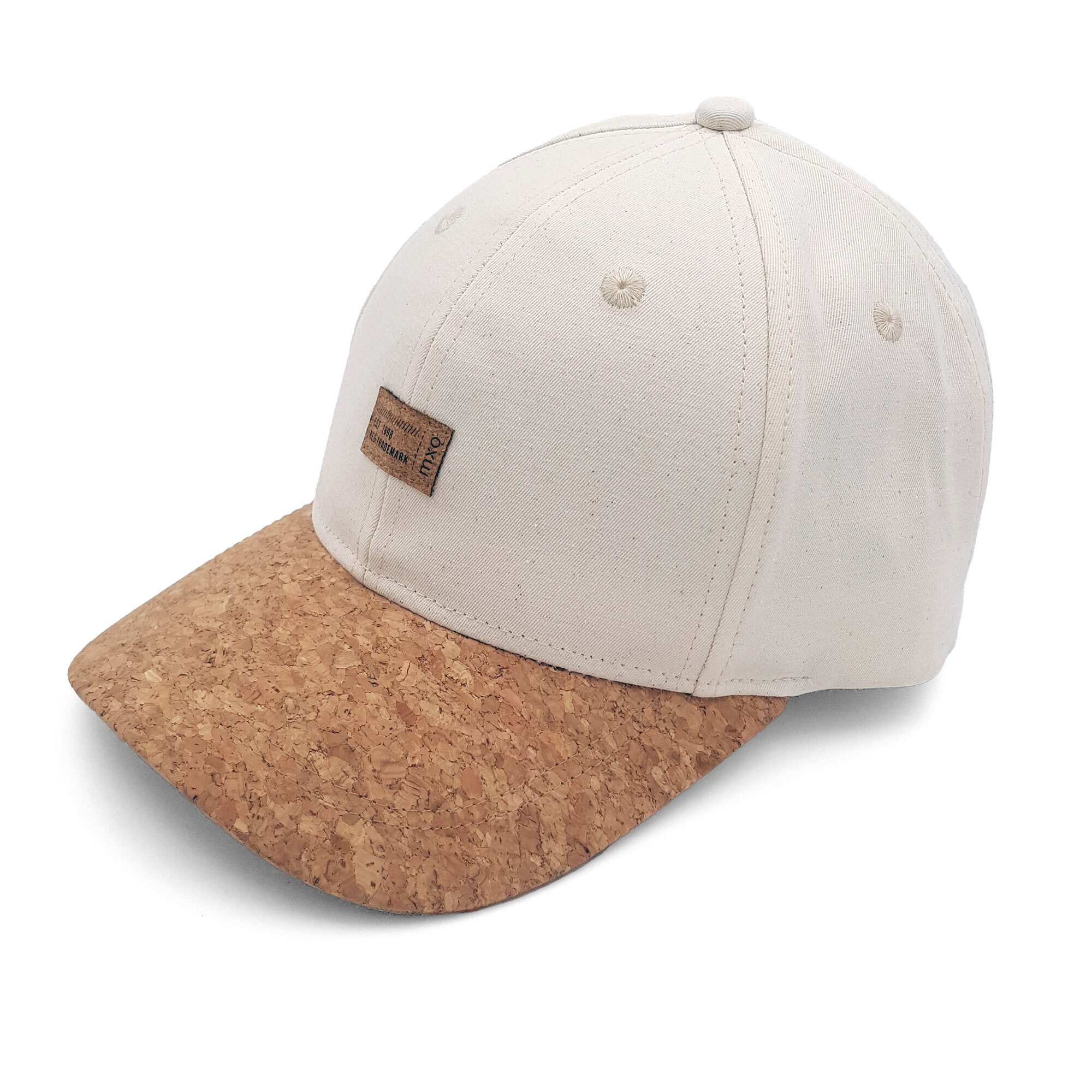 MAXIMO Baseball Cap KIDS-Cap Waschoptik,Korkschild Klettverschluß (1-St)