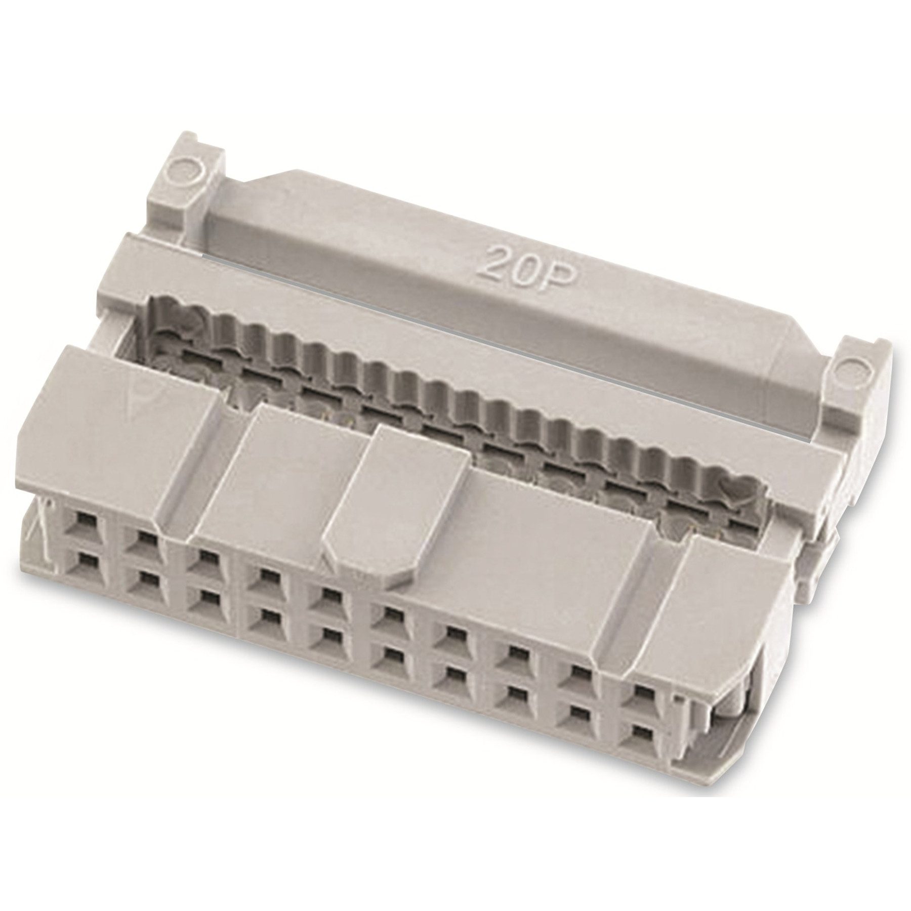 econ Connect Din-разъем ECON CONNECT Pfostenverbinder, DIN 41651, 20-polig, grau, RM 2,54 mm