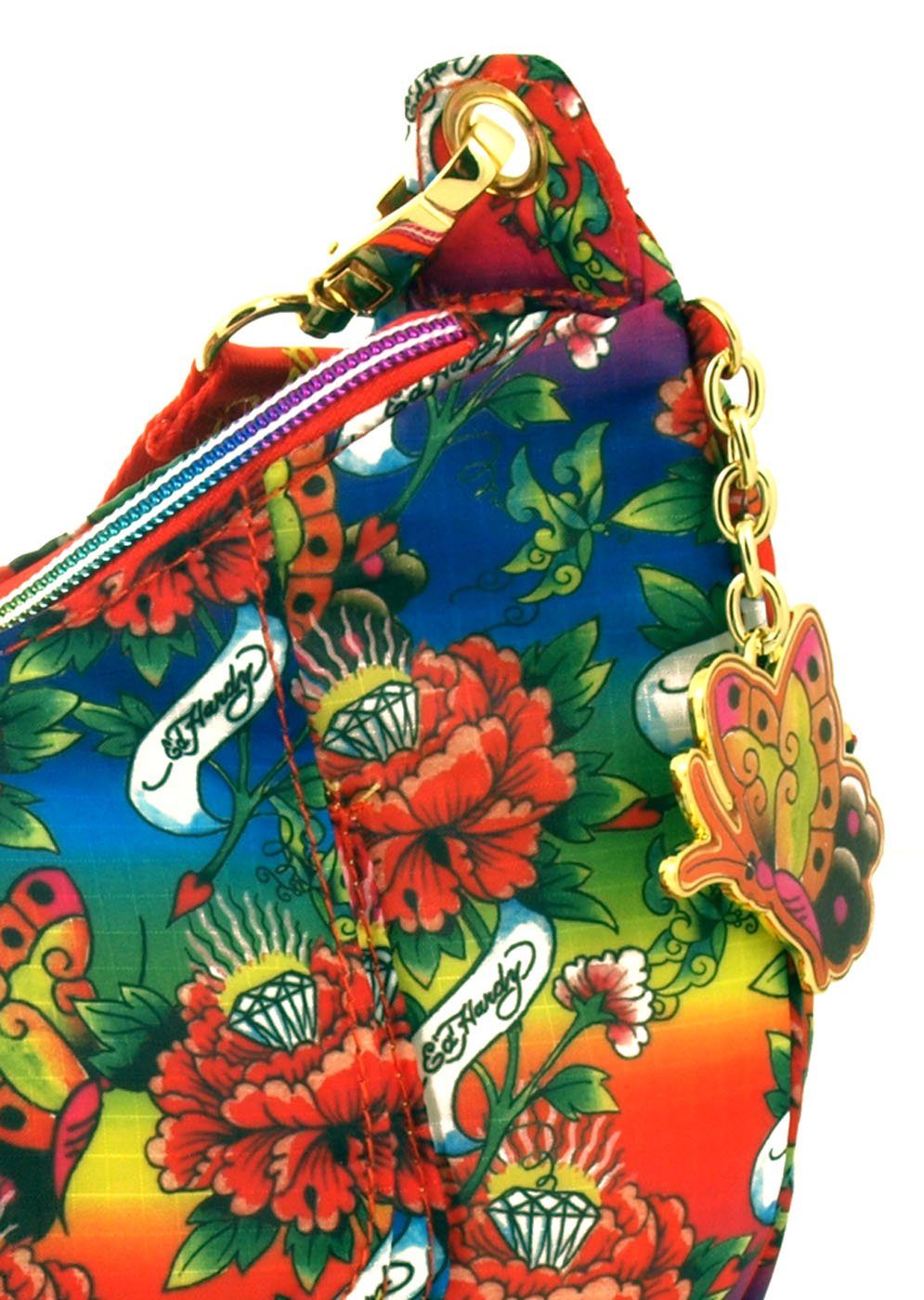 Ed Hardy Tasche Damen stylische Reisetasche Moderne