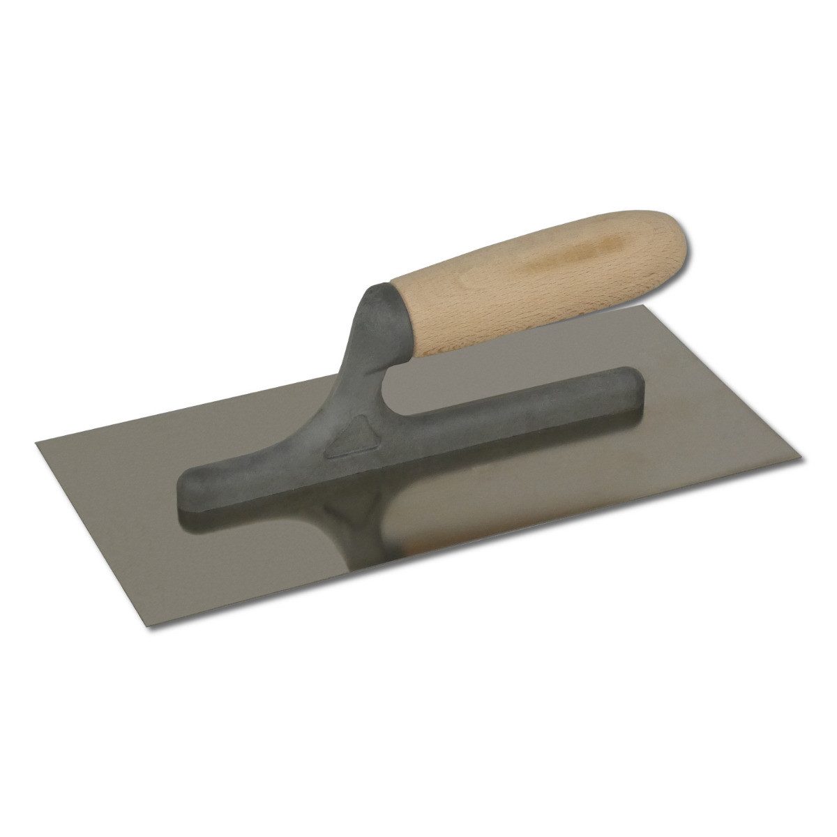 Glättekelle DEWEPRO Glättekelle HOLZ– Edelstahlblatt, extra lange Stütze 270x1