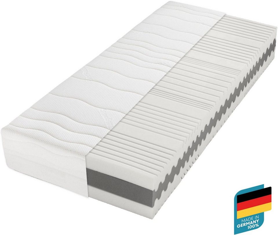 Komfortschaummatratze »Gigant Trio KS«, BeCo EXCLUSIV, 30 cm hoch, Raumgewicht: 35, Boxspringfeeling durch Luxushöhe!