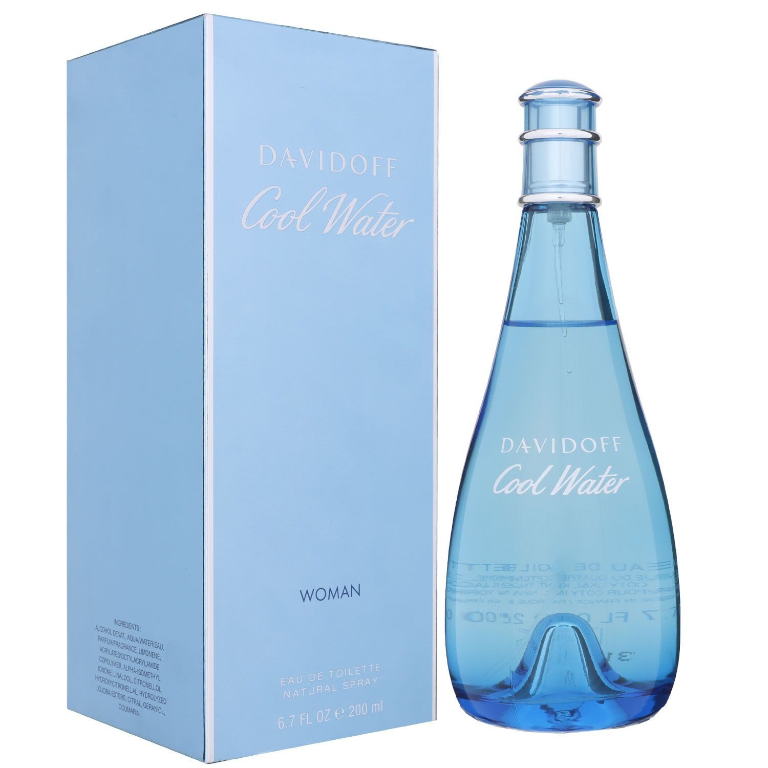 DAVIDOFF Eau de Toilette Cool Water Woman 200 ml