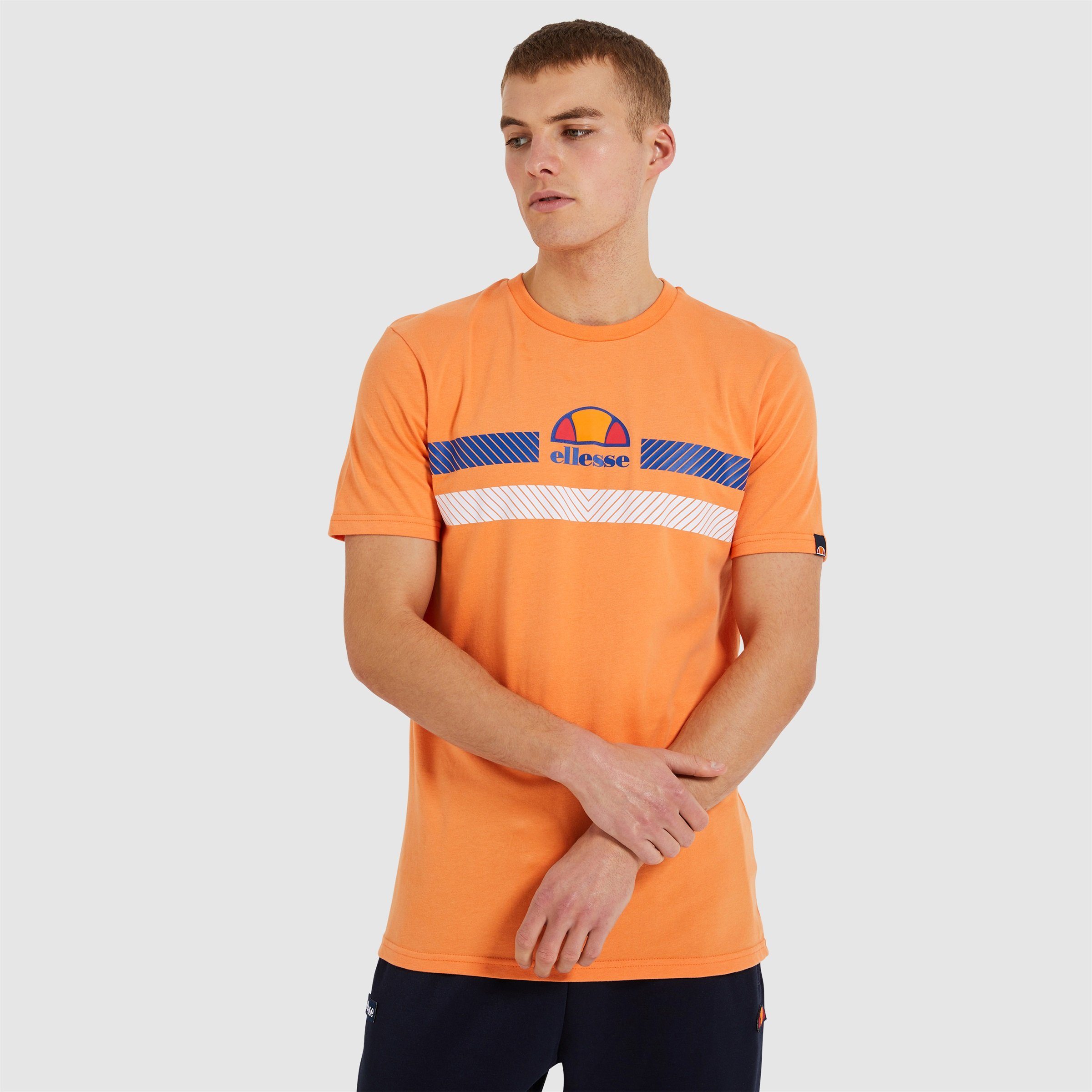 Tee T-Shirt Adult Ellesse Herren T-Shirt Glisenta Ellesse orange