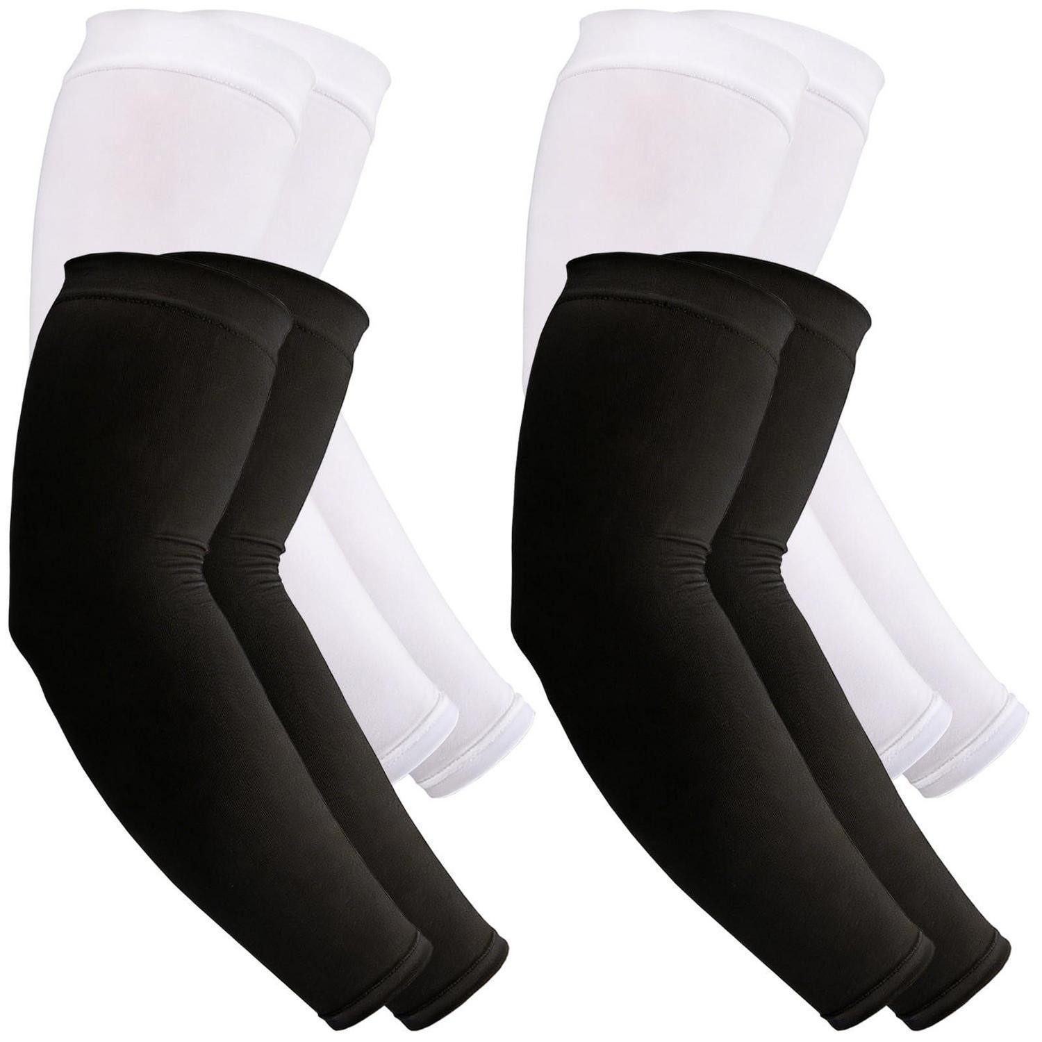 LuxusKollektion Armlinge Armlinge UV-Schutz 4 Paar Damen Herren Sommer