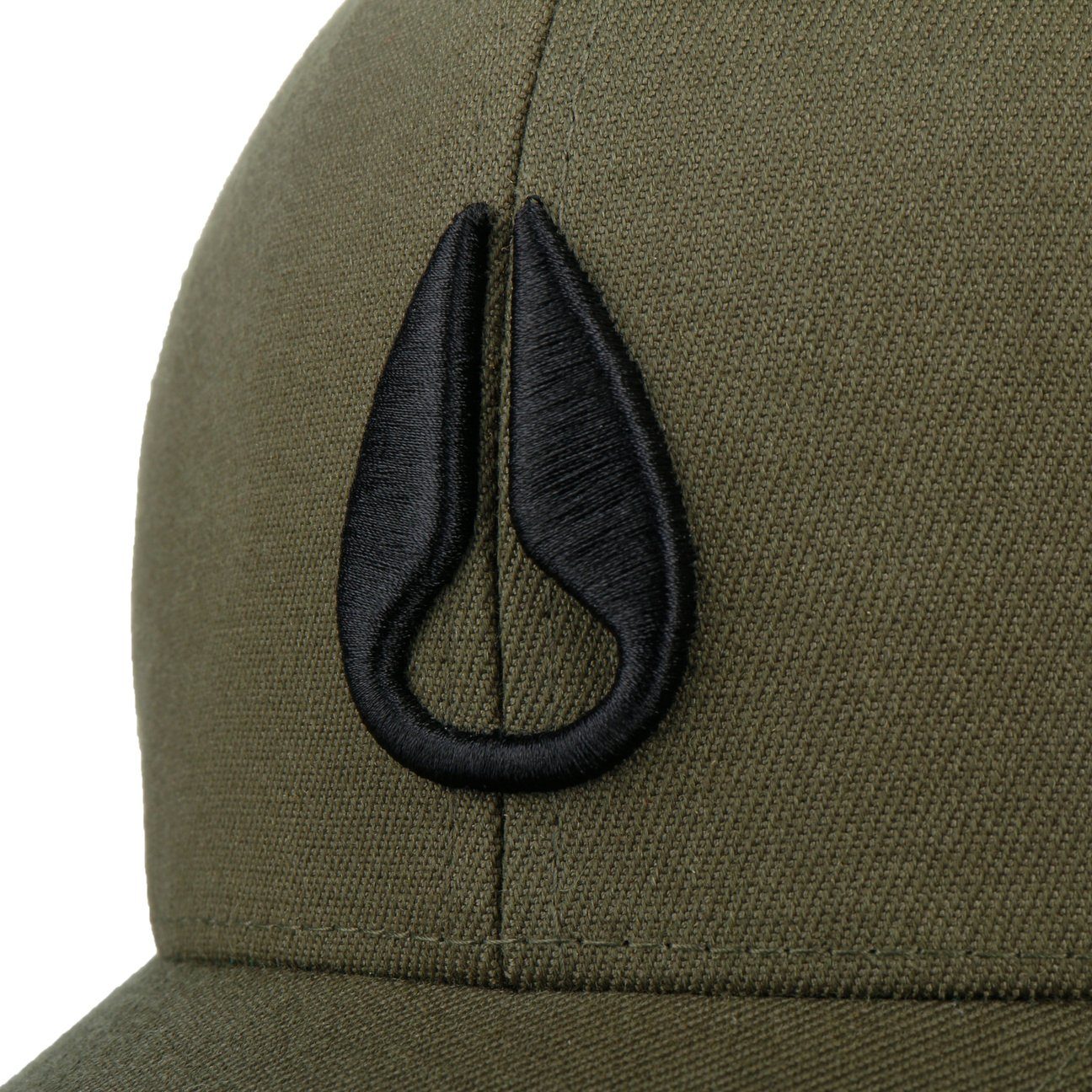 Nixon Baseball Cap (1-St) oliv Basecap Snapback