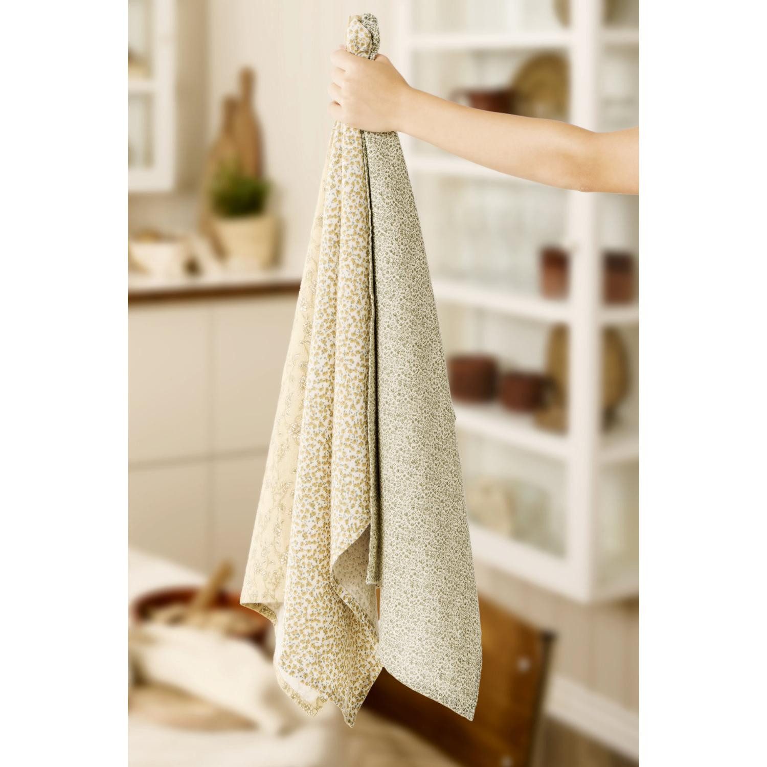 Ib Laursen Geschirrtuch Ib Laursen Geschirrtuch Petra mit kleinem Blumenmuster (50x70cm)