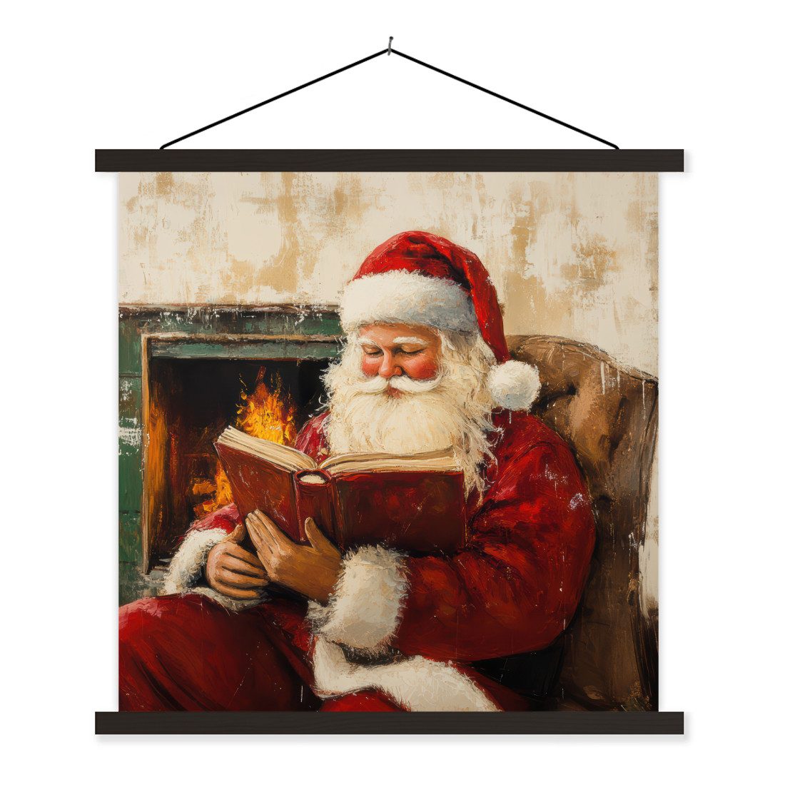 MuchoWow Poster Weihnachten - Weihnachtsmann - günstig online kaufen