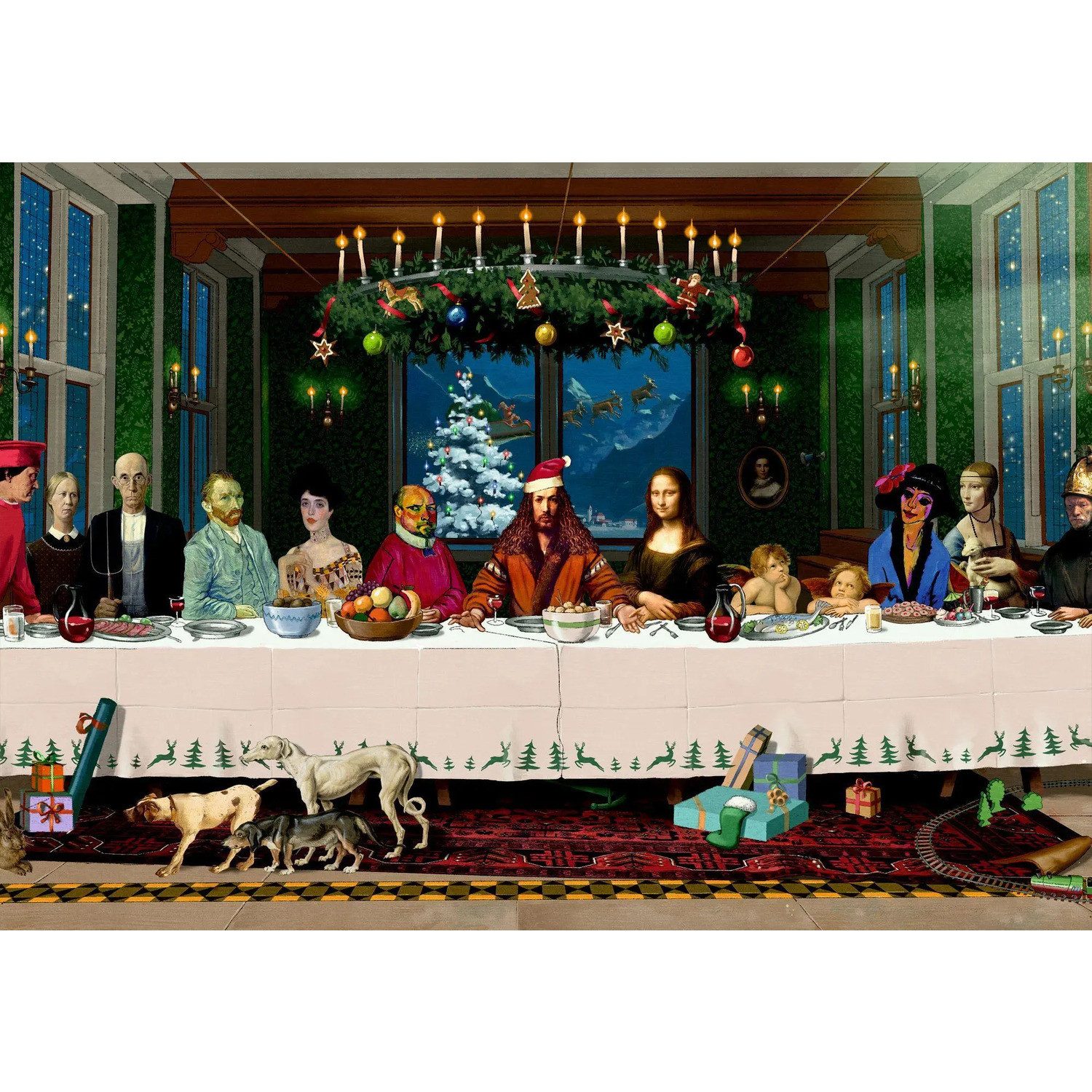 Coppenrath Puzzle Puzzle - Das Weihnachtsmahl. 1000 Teile, 1000 Puzzleteile günstig online kaufen