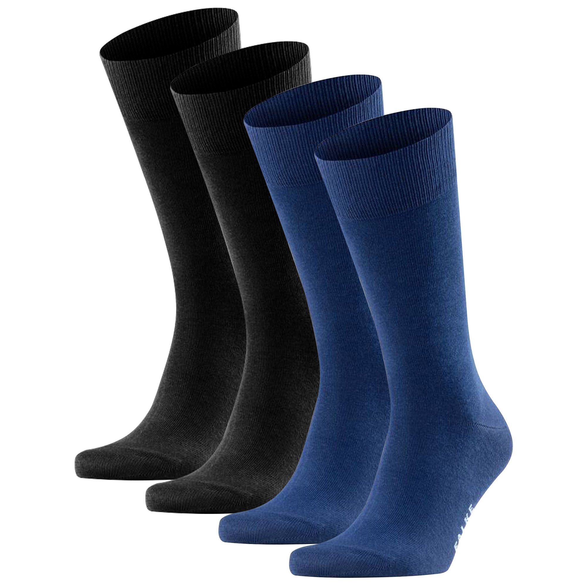 Kurzsocken Herren Socken 4er Pack Baumwolle FALKE Happy DP SO