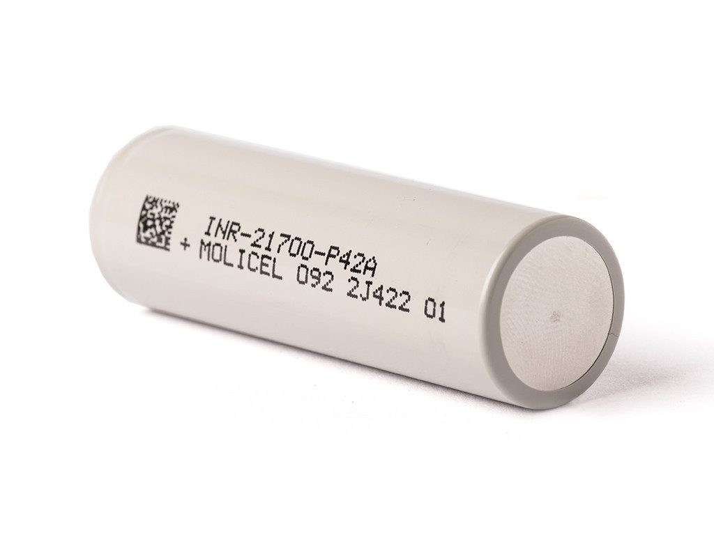 Molicel INR21700-P42A, 4200mAh 30A bis max. 45A Li-Ionen-Akku -21700 Akku für Akku (1 St)