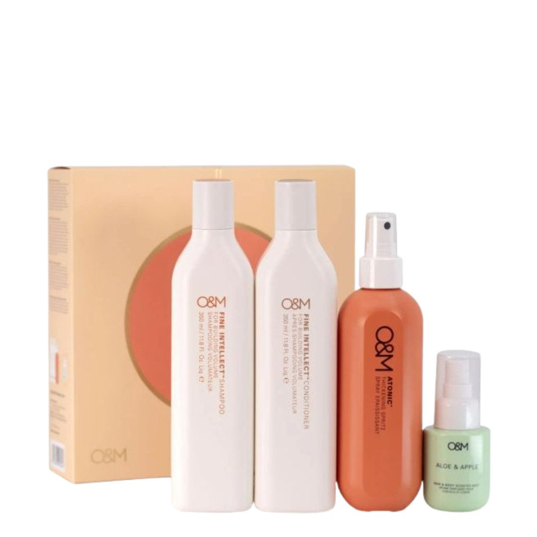 O&M Haarpflege-Set Fine Intellect Volume Gift Set, 4-tlg.