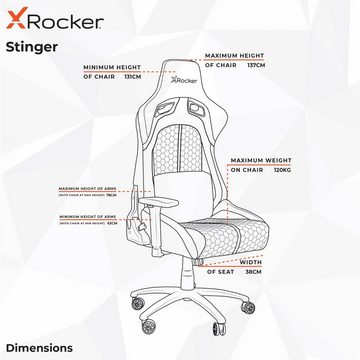 X Rocker Bürostuhl Stinger RGB Neo Motion LED-Gaming Bürostuhl