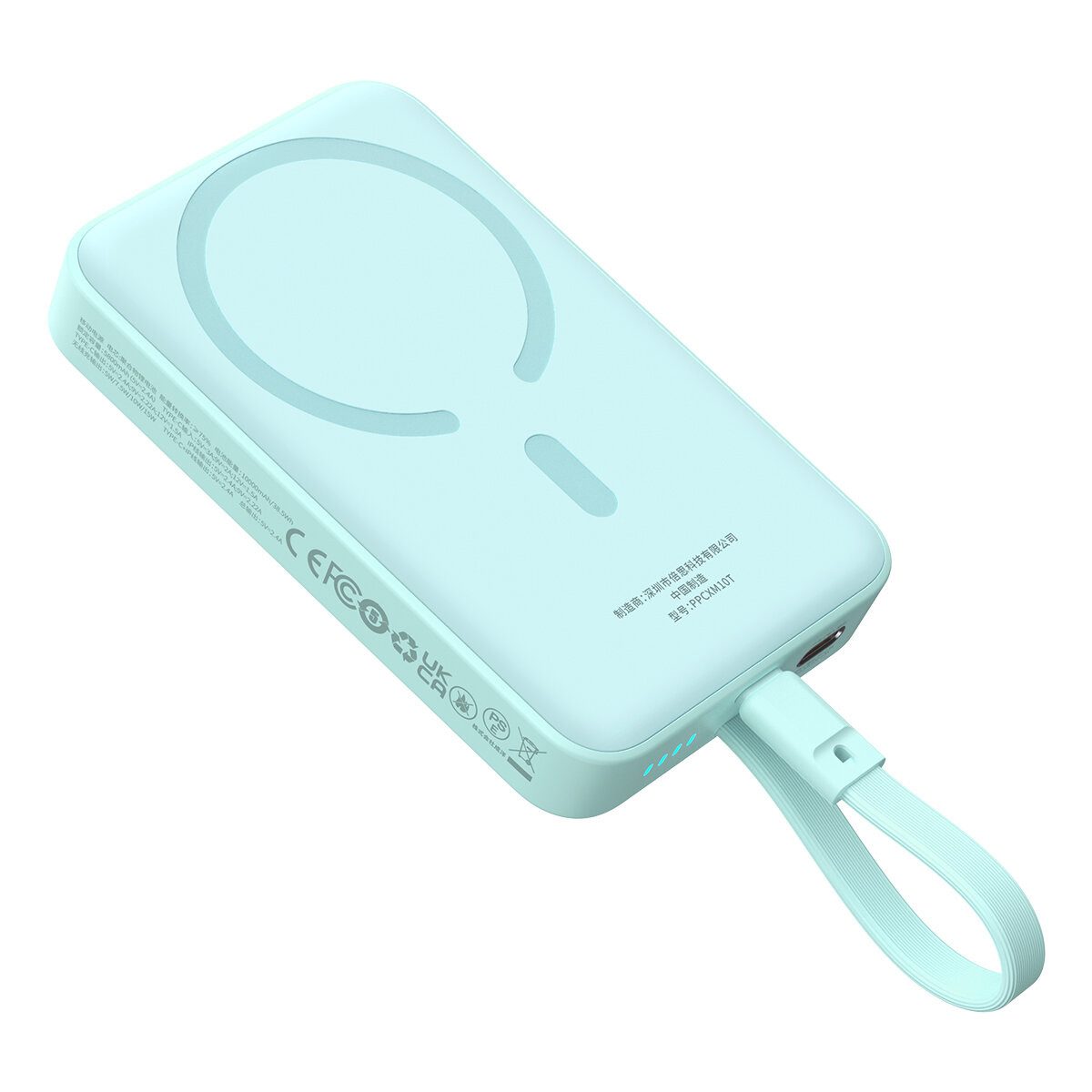 Baseus Mini MagSafe 10000 mAh 30 W Powerbank mit 60 W 0,3 m Электропровод Powerbank