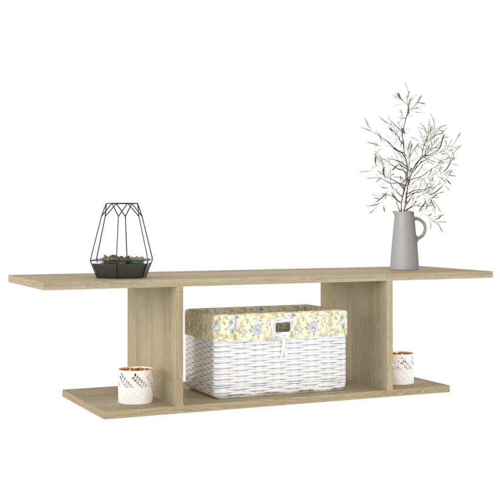 vidaXL TV-Wand TV-Wandschrank Sonoma-Eiche 103x30x26,5 cm, günstig online kaufen