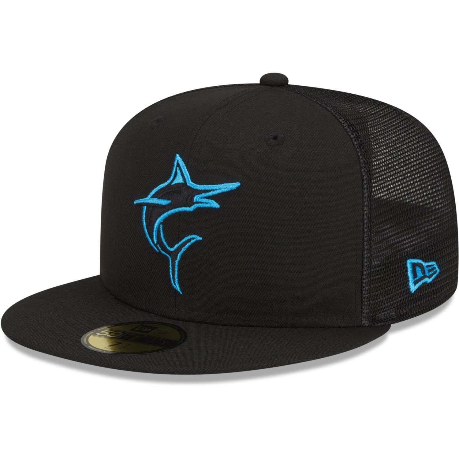 New BATTING Marlins Cap PRACTICE Fitted Miami 59Fifty Era