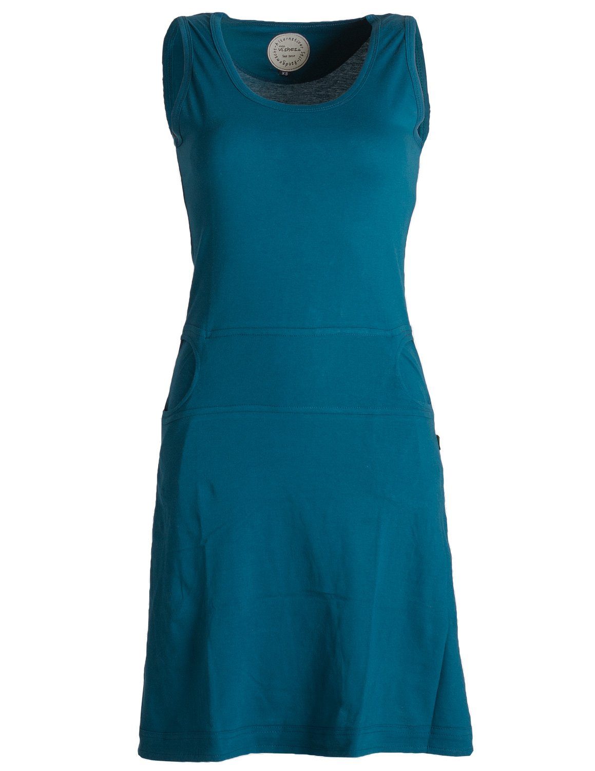 Vishes Sommerkleid Armloses Kleid aus Biobaumwolle günstig online kaufen