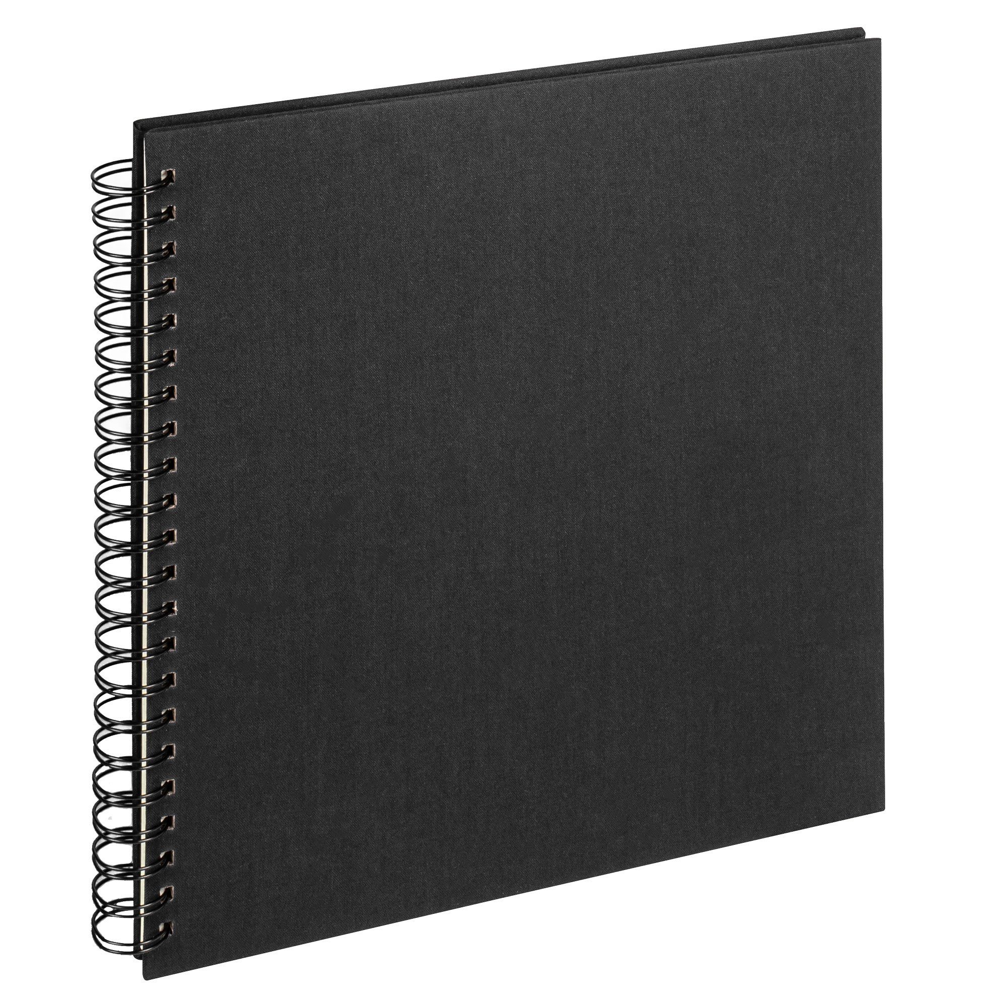 Walther Design Fotoalbum Spiralalbum Cloth 30x30 cm, Spiralalbum, Leineneinband
