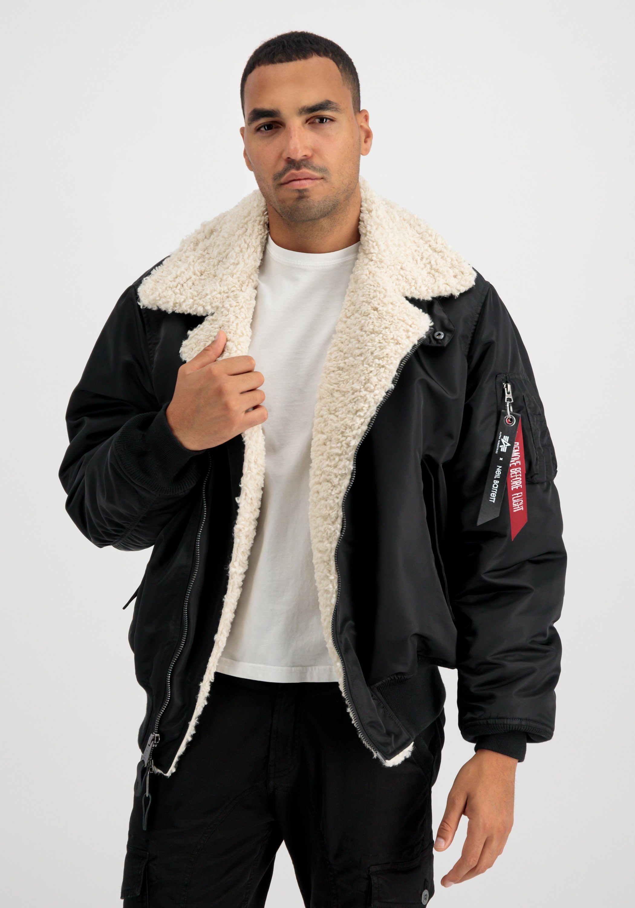 Alpha Industries Bomberjacke Alpha Industries Men - Bomber Jackets NB MA-1 B-3 Biker Jacket