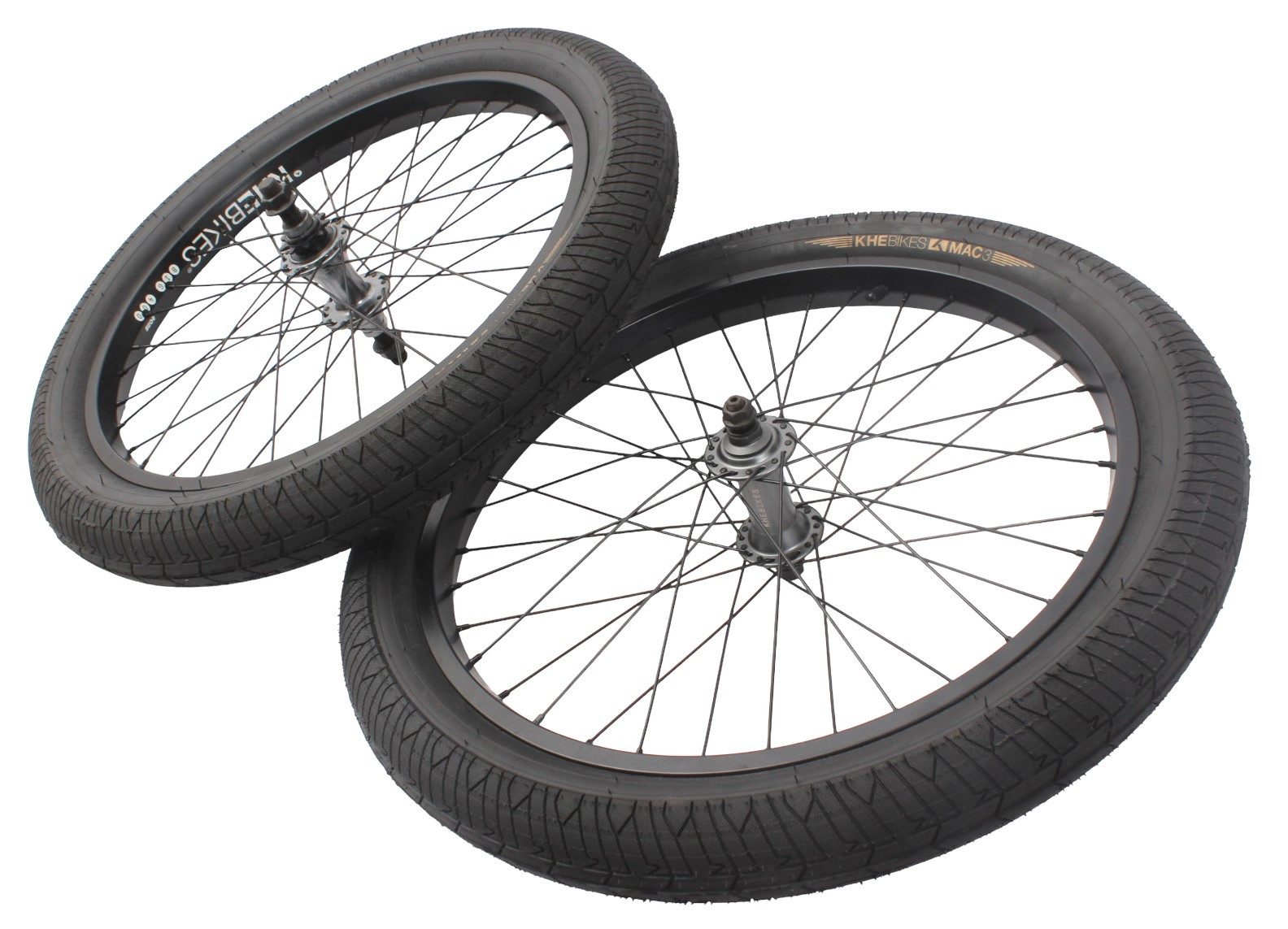 Fahrrad-Laufrad KHE BMX Laufradsatz 20 Zoll MAC3 – stabil & leicht S/B