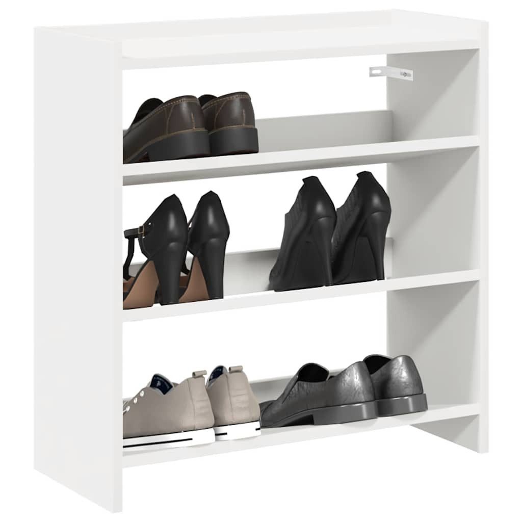 vidaXL Schuhregal Schuhregal Weiß 60x25x62 cm günstig online kaufen