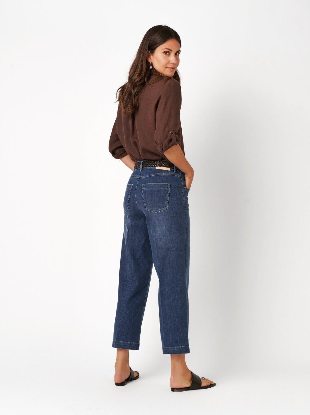 TONI 7/8-Jeans Liv Wide 7/8 in 7/8-Länge